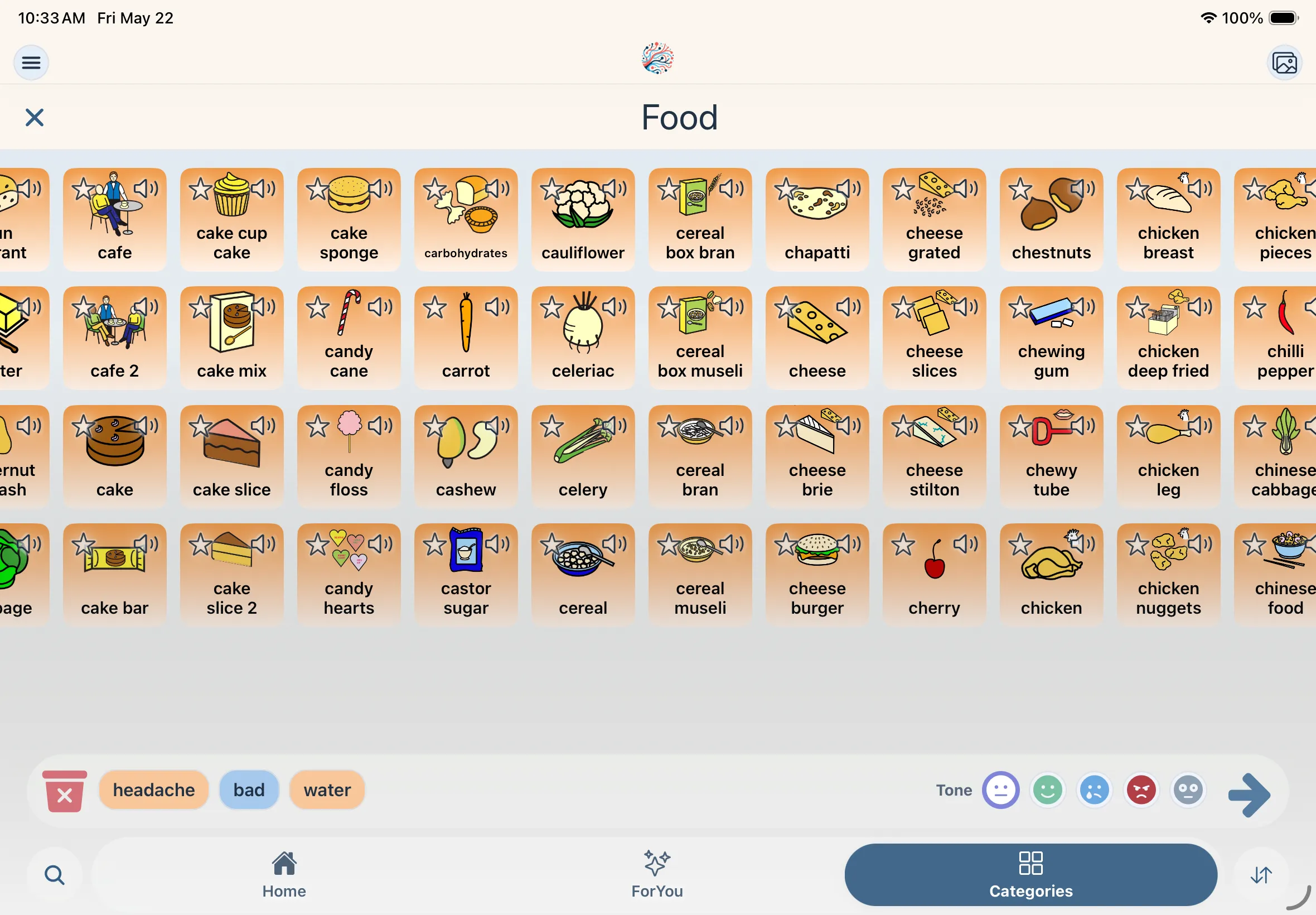 Category symbols