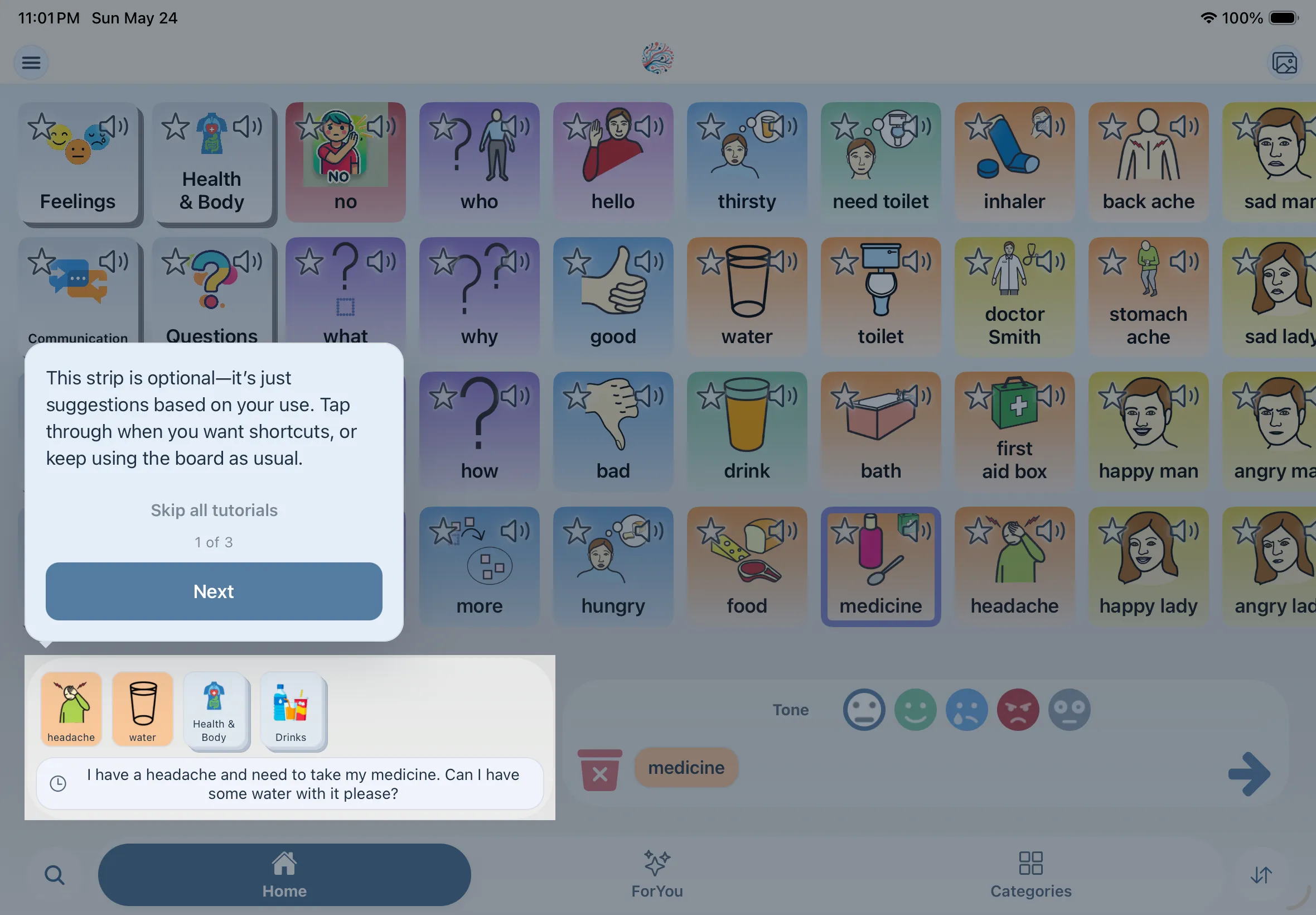 Predictions and suggestions 1